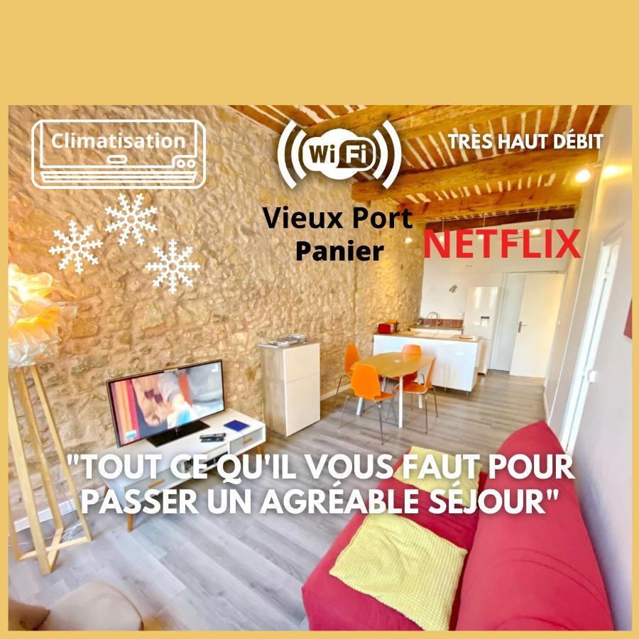 Vieux Port Proximite Panier Clim Central Cachet Marsylia Zewnętrze zdjęcie
