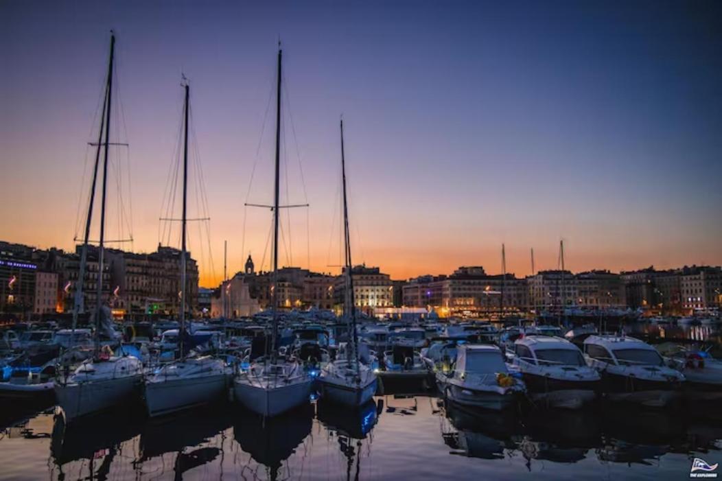 Vieux Port Proximite Panier Clim Central Cachet Marsylia Zewnętrze zdjęcie
