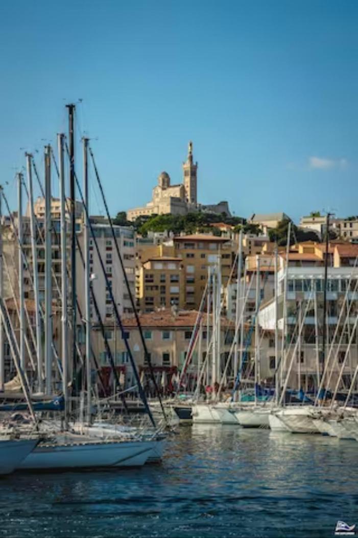 Vieux Port Proximite Panier Clim Central Cachet Marsylia Zewnętrze zdjęcie